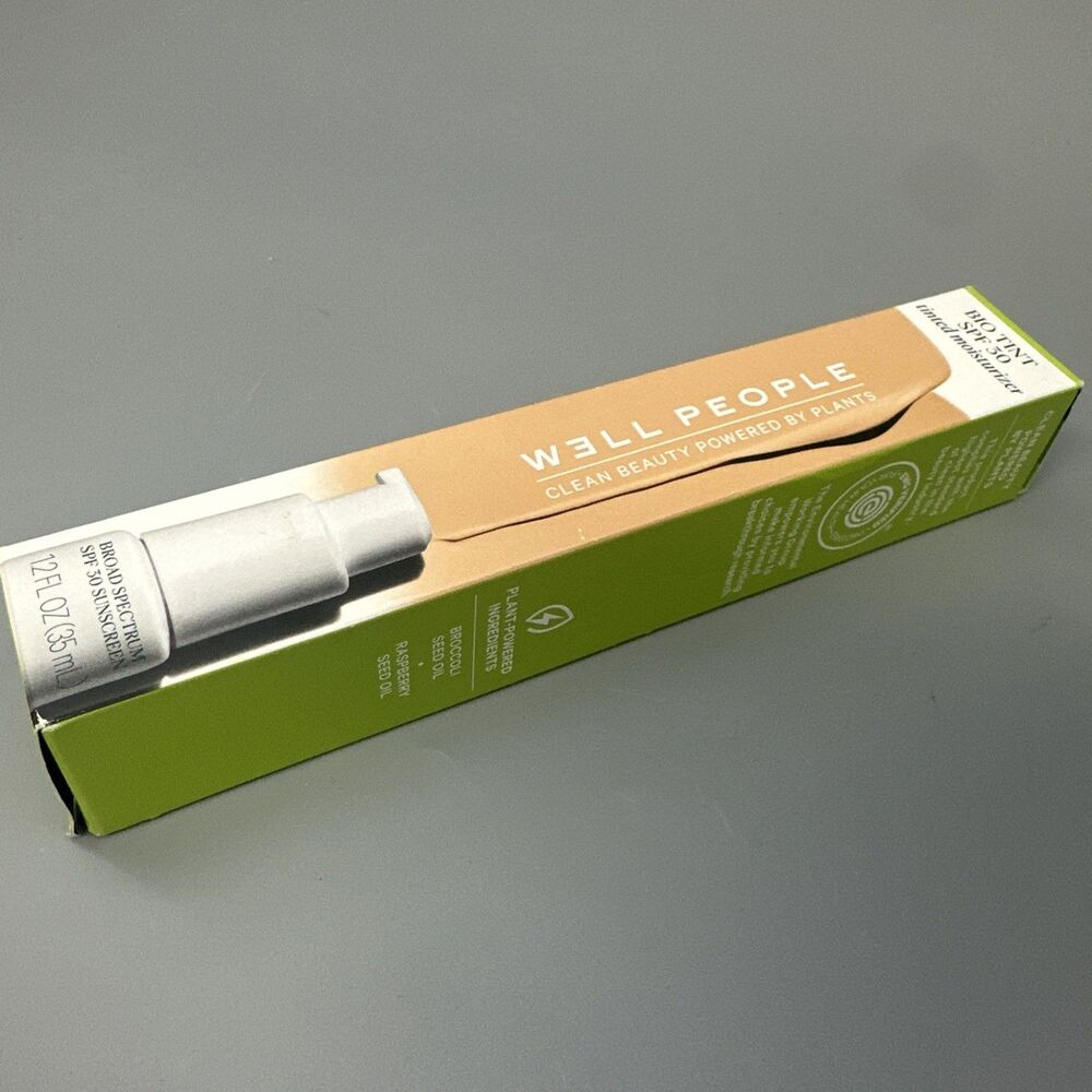 BIO TENT SPF 30 tinted moisturizer By W3ll People Broad Spectrum Sunscreen 12oz